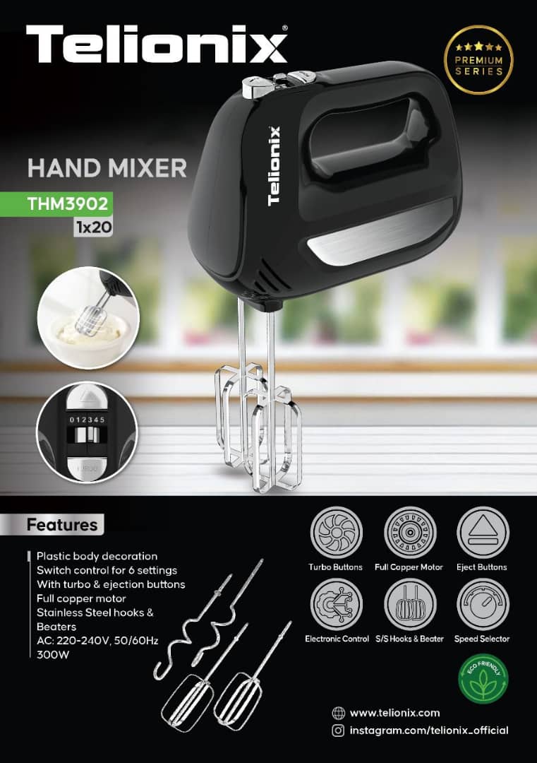 همزن برقی تلونیکس کد 3902