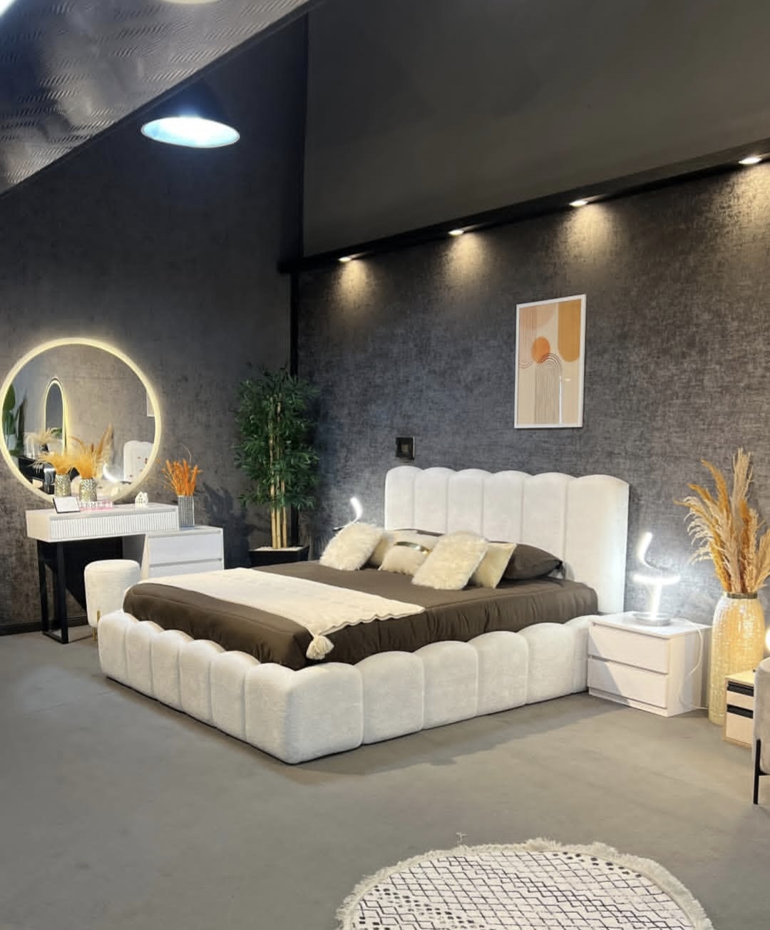 سرویس خواب مدل پینترستی تمام ام دی اف